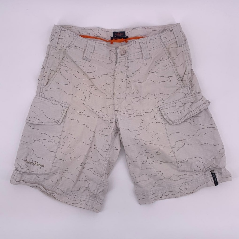 Marc Ecko Vintage Camo Cargop Shorts